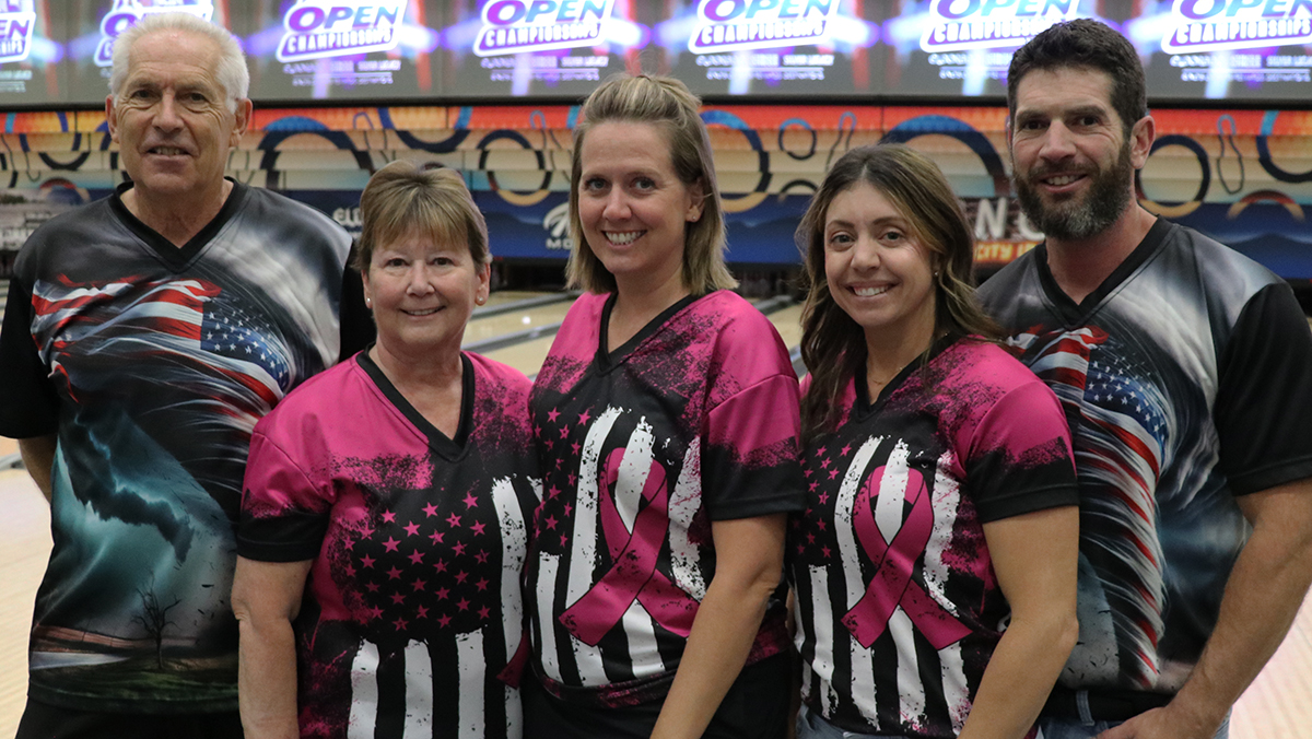 Ken Brown and family at 2026 USBC Open Championships